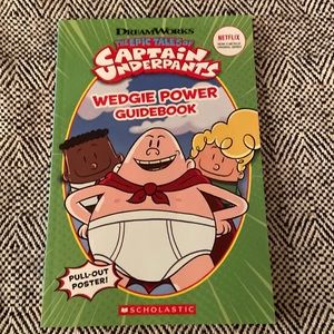 Captain Underpants Wedgie Power Book
